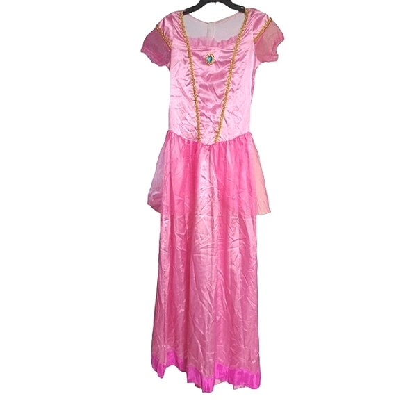 CLASSIC Princess Satiny Halloween Costume Maxi Dress NWT - Picture 13 of 13